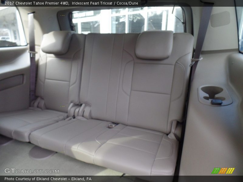 Iridescent Pearl Tricoat / Cocoa/Dune 2017 Chevrolet Tahoe Premier 4WD