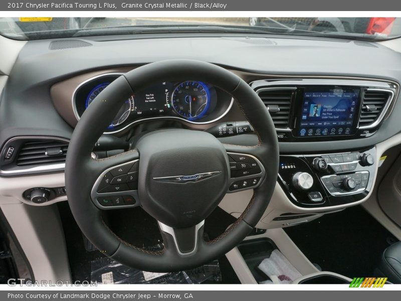 Granite Crystal Metallic / Black/Alloy 2017 Chrysler Pacifica Touring L Plus
