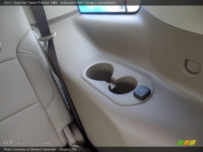 Iridescent Pearl Tricoat / Cocoa/Dune 2017 Chevrolet Tahoe Premier 4WD