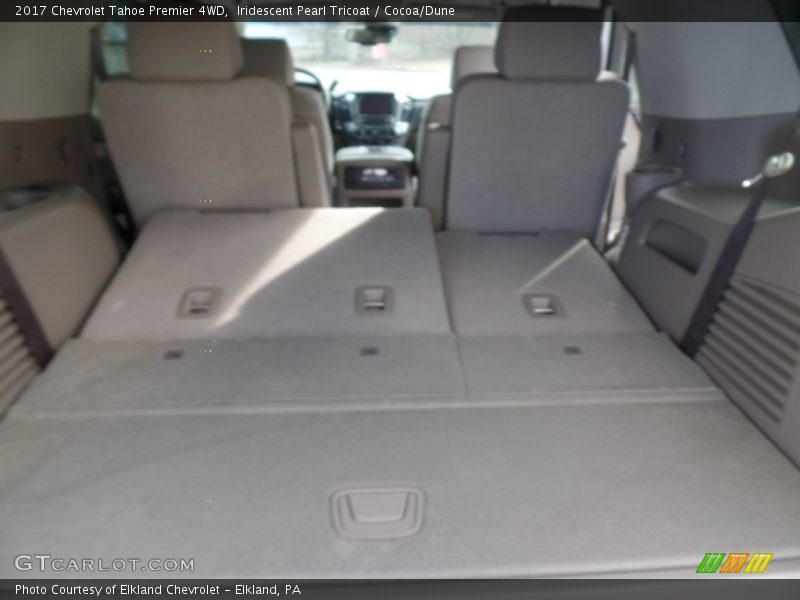 Iridescent Pearl Tricoat / Cocoa/Dune 2017 Chevrolet Tahoe Premier 4WD