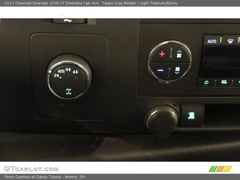 Taupe Gray Metallic / Light Titanium/Ebony 2011 Chevrolet Silverado 1500 LT Extended Cab 4x4