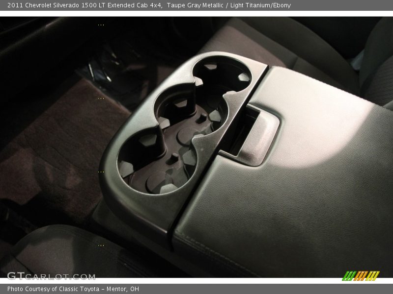 Taupe Gray Metallic / Light Titanium/Ebony 2011 Chevrolet Silverado 1500 LT Extended Cab 4x4