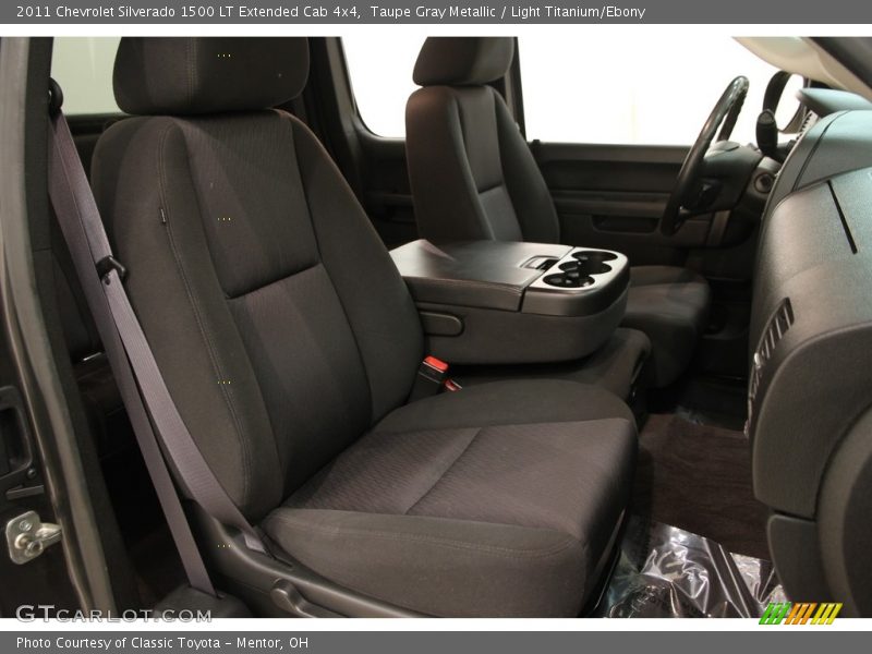 Taupe Gray Metallic / Light Titanium/Ebony 2011 Chevrolet Silverado 1500 LT Extended Cab 4x4
