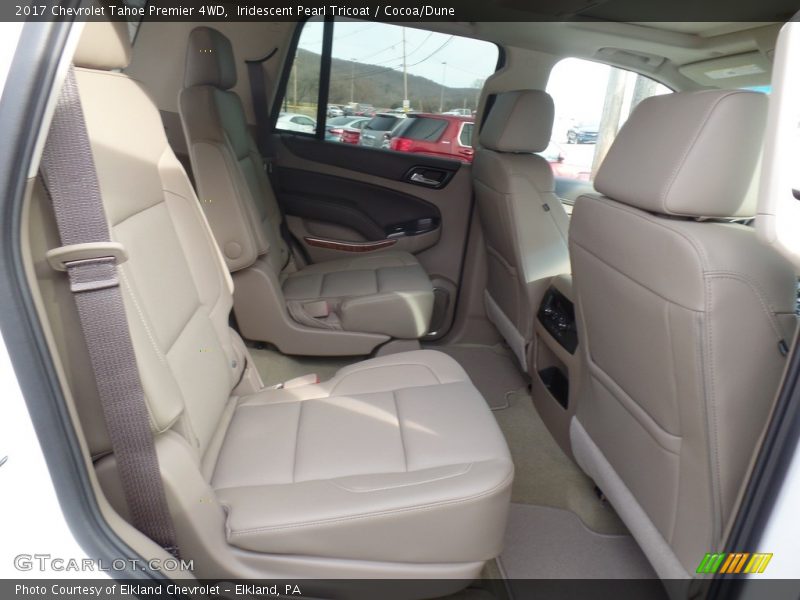 Iridescent Pearl Tricoat / Cocoa/Dune 2017 Chevrolet Tahoe Premier 4WD