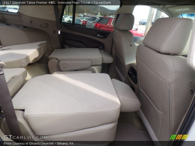 Iridescent Pearl Tricoat / Cocoa/Dune 2017 Chevrolet Tahoe Premier 4WD
