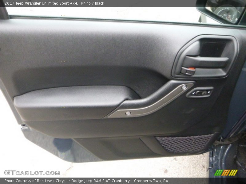 Rhino / Black 2017 Jeep Wrangler Unlimited Sport 4x4