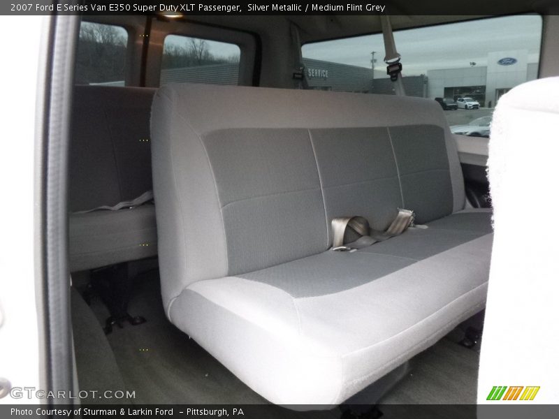 Silver Metallic / Medium Flint Grey 2007 Ford E Series Van E350 Super Duty XLT Passenger