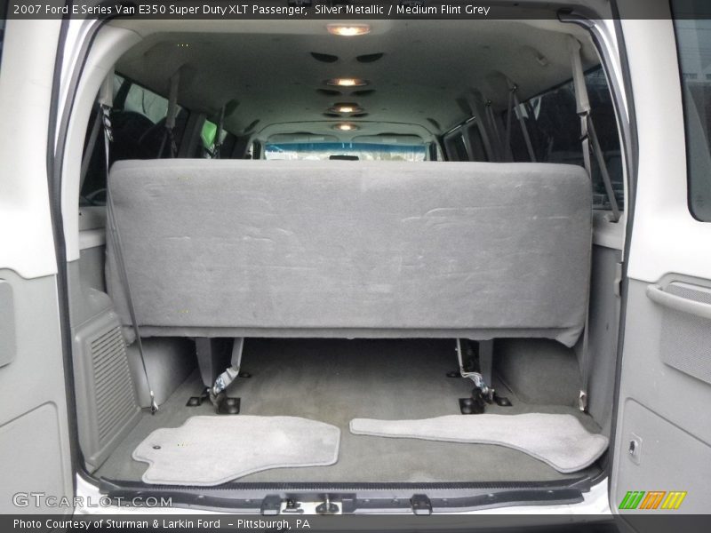 Silver Metallic / Medium Flint Grey 2007 Ford E Series Van E350 Super Duty XLT Passenger