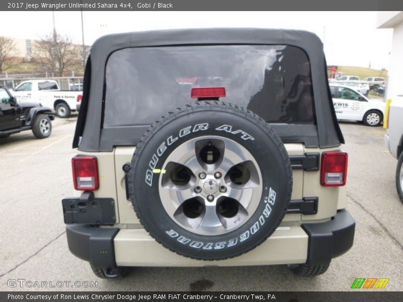 Gobi / Black 2017 Jeep Wrangler Unlimited Sahara 4x4