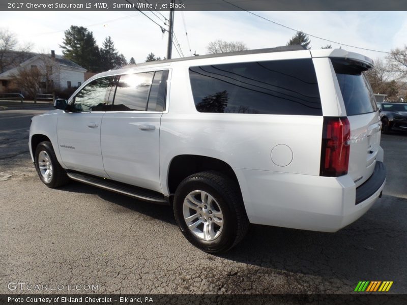 Summit White / Jet Black 2017 Chevrolet Suburban LS 4WD