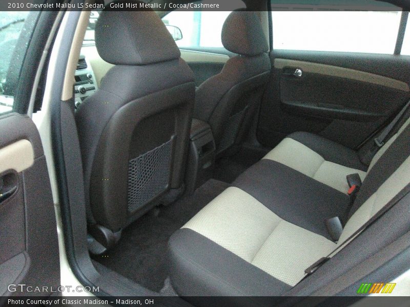 Gold Mist Metallic / Cocoa/Cashmere 2010 Chevrolet Malibu LS Sedan
