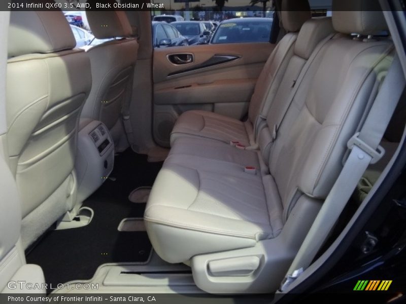Black Obsidian / Wheat 2014 Infiniti QX60 3.5 AWD