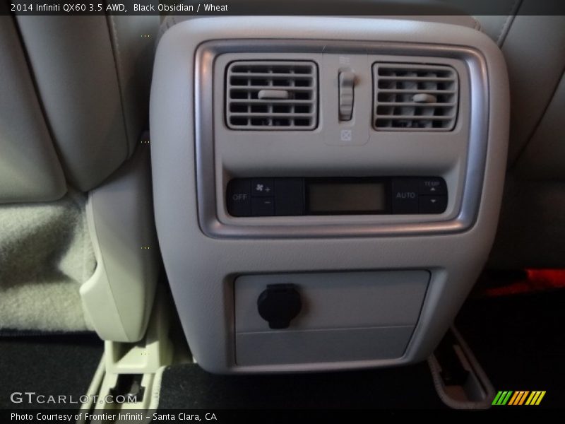 Black Obsidian / Wheat 2014 Infiniti QX60 3.5 AWD