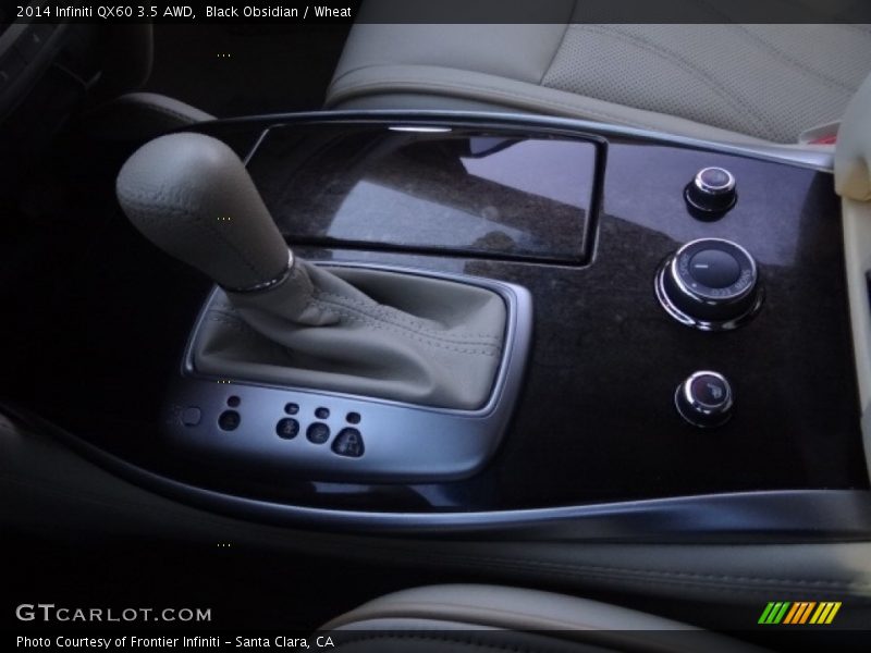Black Obsidian / Wheat 2014 Infiniti QX60 3.5 AWD