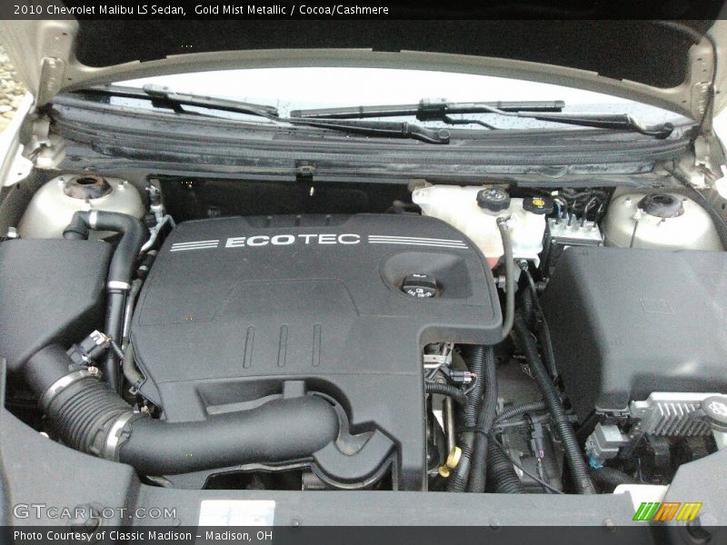 Gold Mist Metallic / Cocoa/Cashmere 2010 Chevrolet Malibu LS Sedan