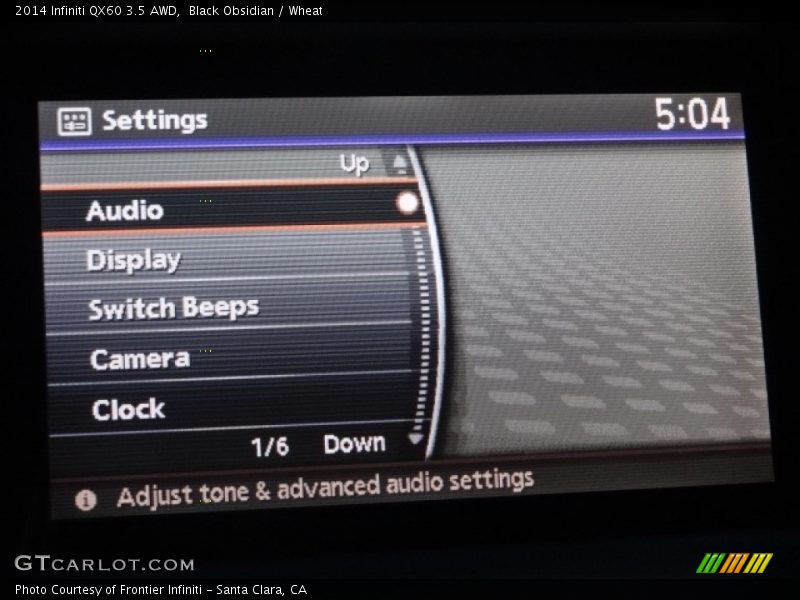 Black Obsidian / Wheat 2014 Infiniti QX60 3.5 AWD