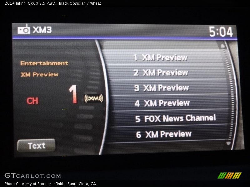 Black Obsidian / Wheat 2014 Infiniti QX60 3.5 AWD