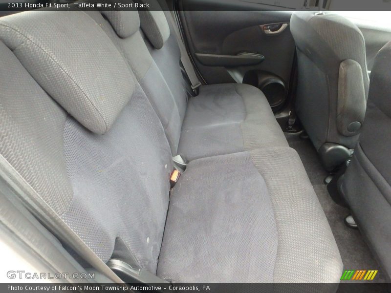Taffeta White / Sport Black 2013 Honda Fit Sport
