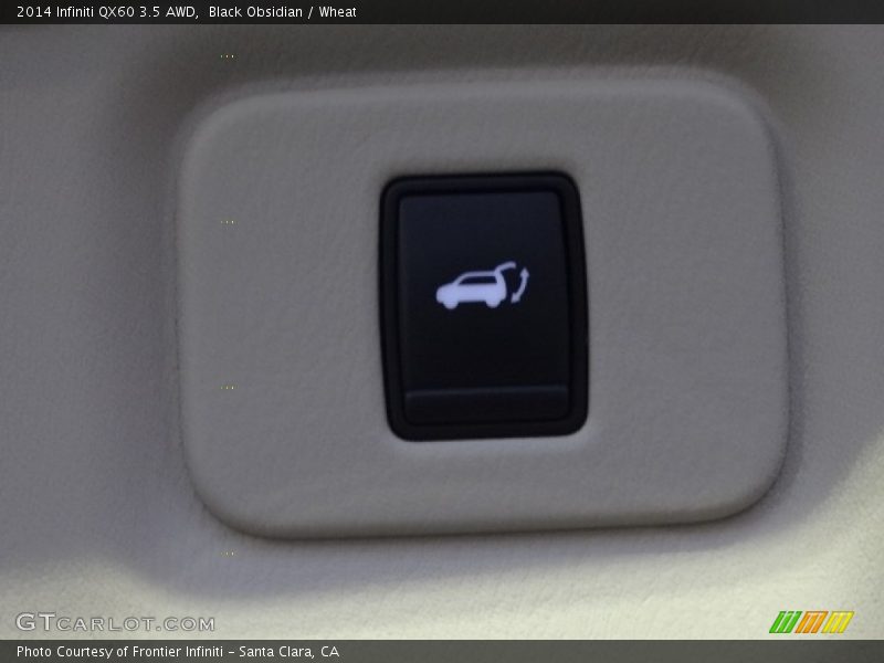 Black Obsidian / Wheat 2014 Infiniti QX60 3.5 AWD