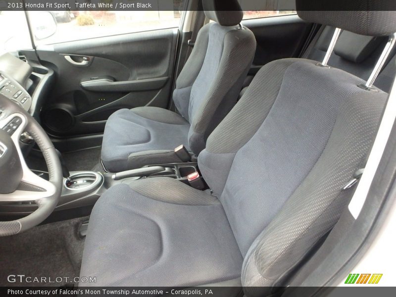 Taffeta White / Sport Black 2013 Honda Fit Sport