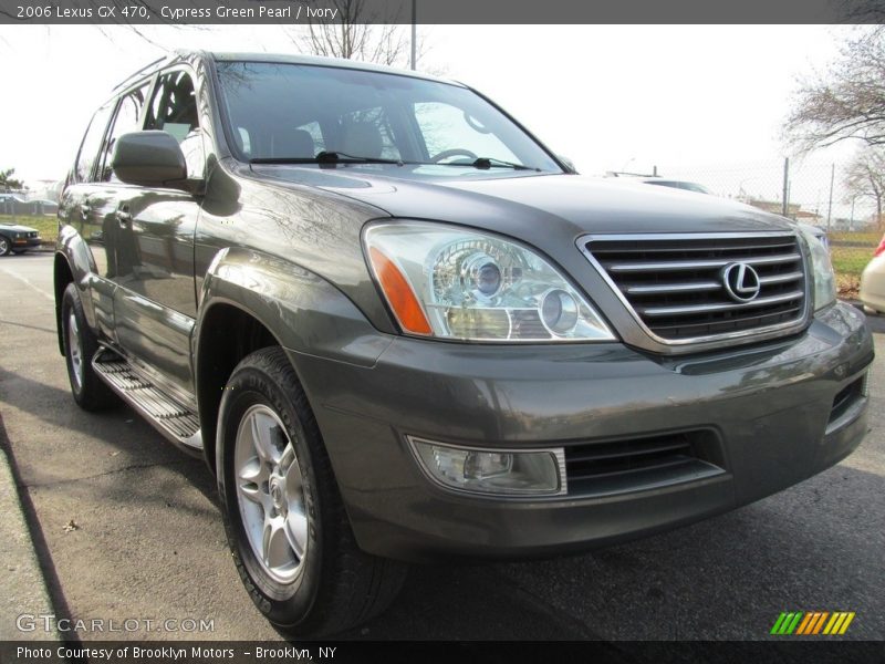 Cypress Green Pearl / Ivory 2006 Lexus GX 470