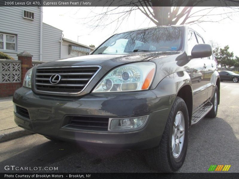 Cypress Green Pearl / Ivory 2006 Lexus GX 470