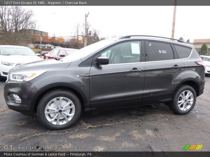 Magnetic / Charcoal Black 2017 Ford Escape SE 4WD
