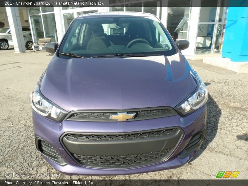Kalamata Metallic / Jet Black 2017 Chevrolet Spark LS