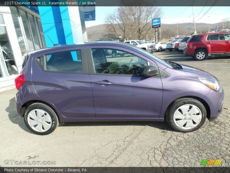 Kalamata Metallic / Jet Black 2017 Chevrolet Spark LS