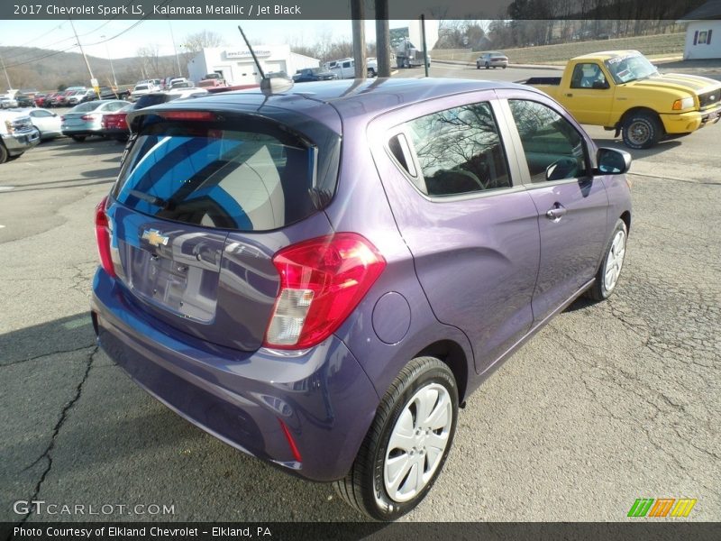 Kalamata Metallic / Jet Black 2017 Chevrolet Spark LS