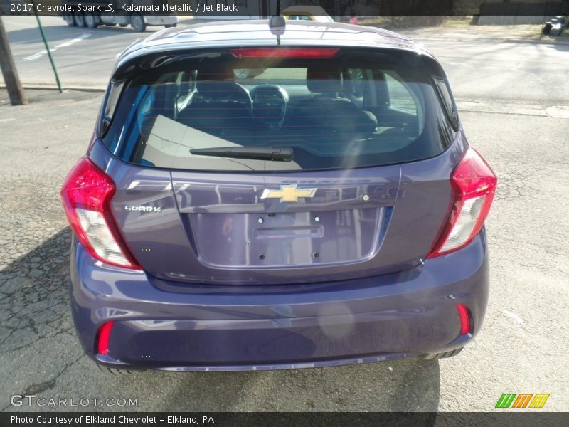 Kalamata Metallic / Jet Black 2017 Chevrolet Spark LS