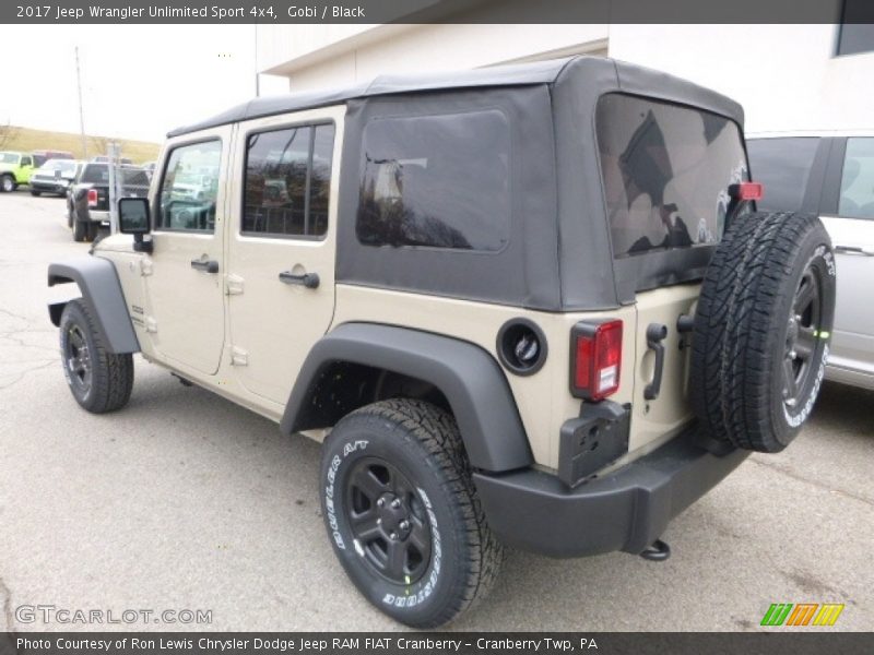 Gobi / Black 2017 Jeep Wrangler Unlimited Sport 4x4