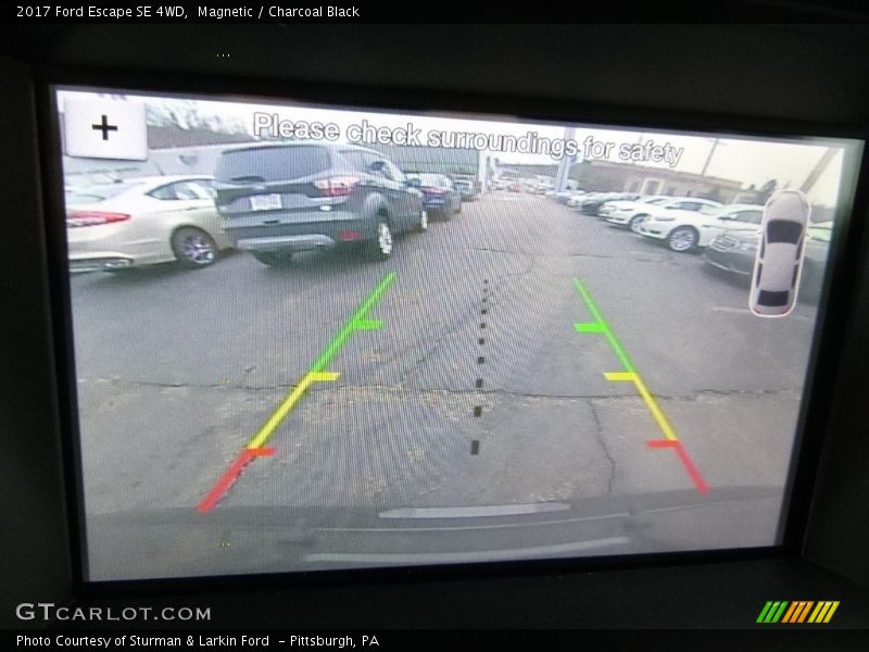 Magnetic / Charcoal Black 2017 Ford Escape SE 4WD