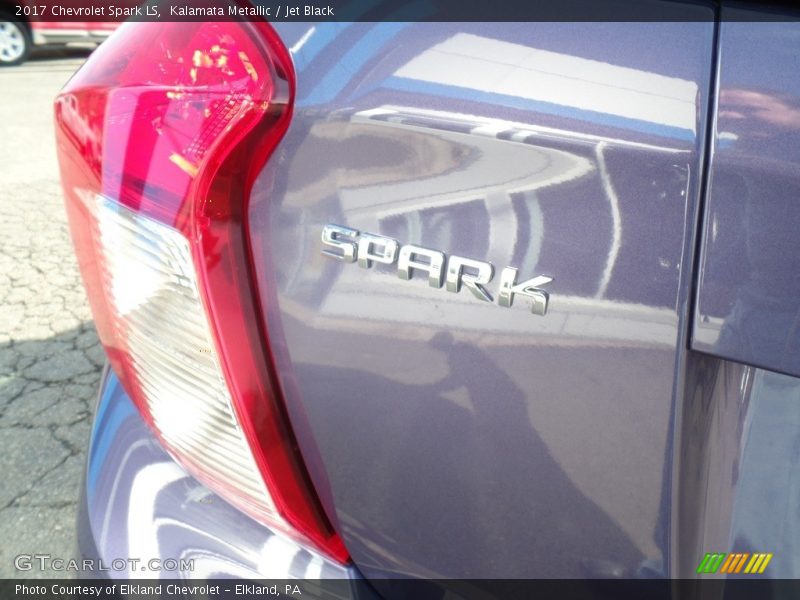 Kalamata Metallic / Jet Black 2017 Chevrolet Spark LS