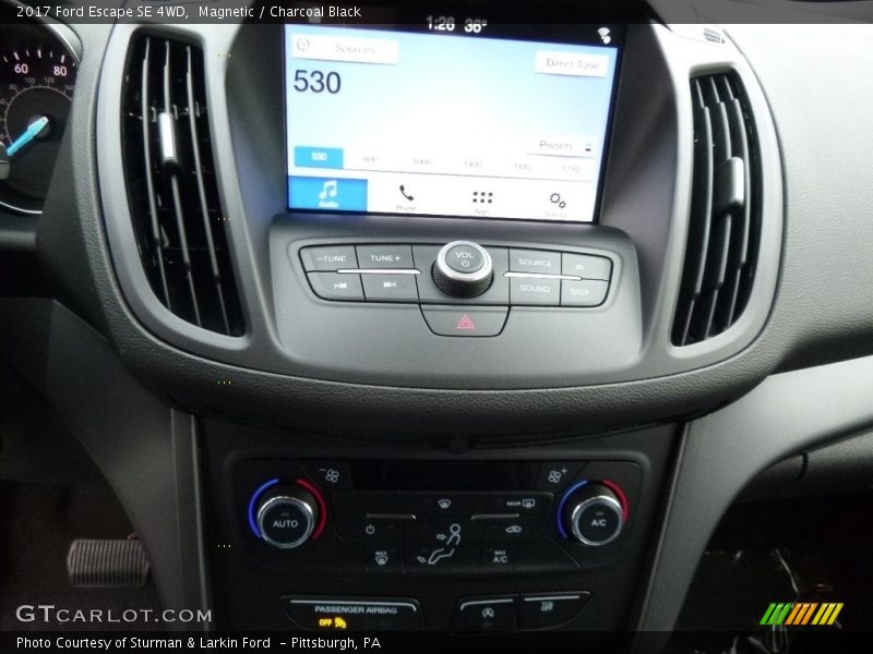 Magnetic / Charcoal Black 2017 Ford Escape SE 4WD