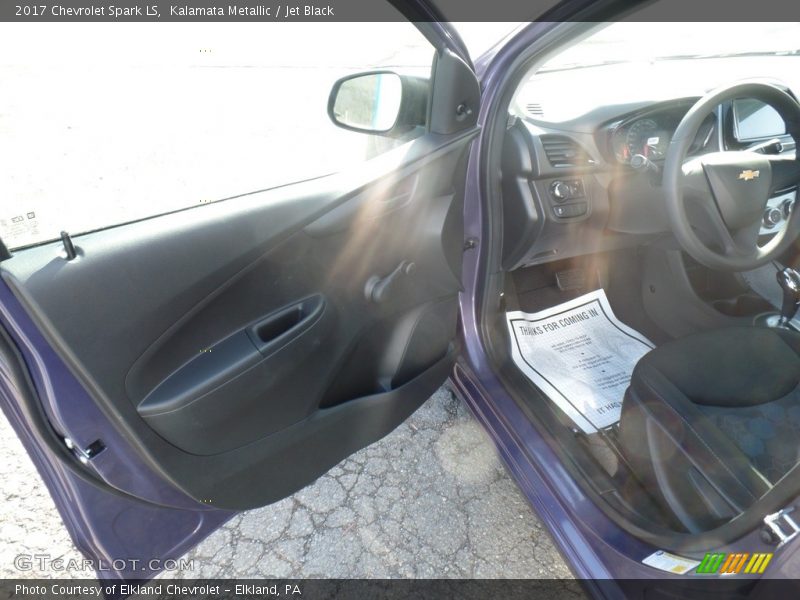 Kalamata Metallic / Jet Black 2017 Chevrolet Spark LS