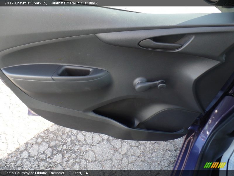Kalamata Metallic / Jet Black 2017 Chevrolet Spark LS