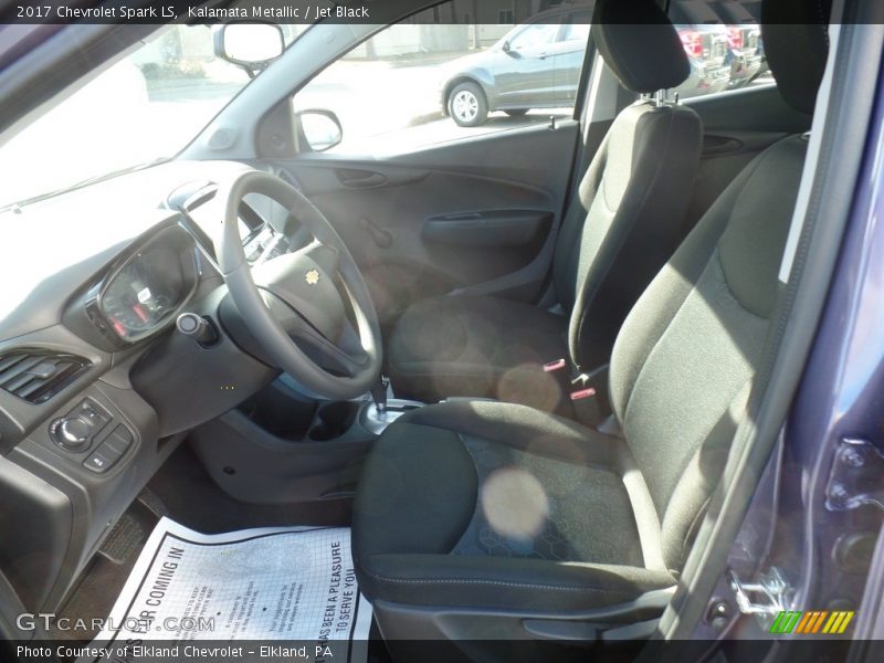 Kalamata Metallic / Jet Black 2017 Chevrolet Spark LS