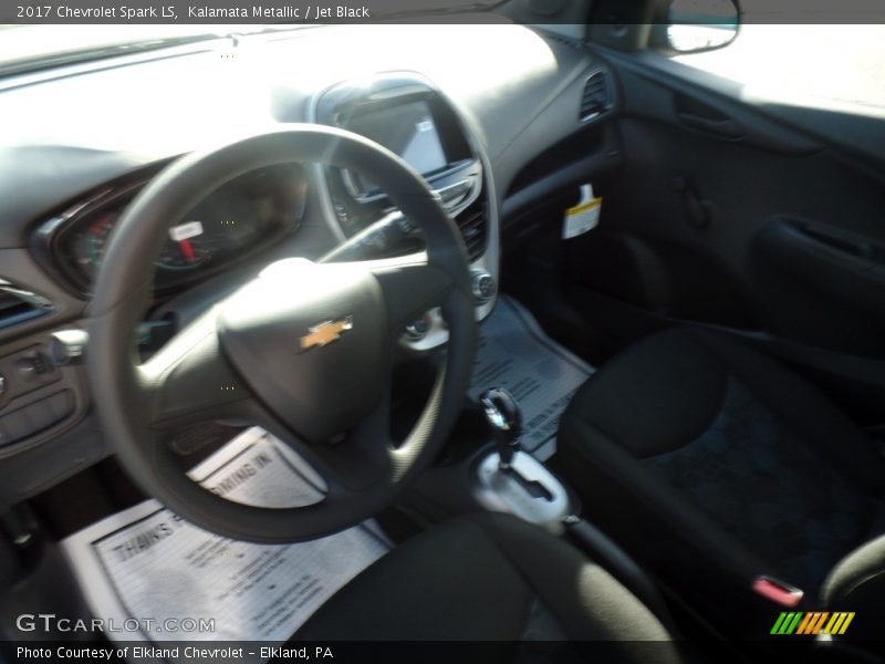 Kalamata Metallic / Jet Black 2017 Chevrolet Spark LS