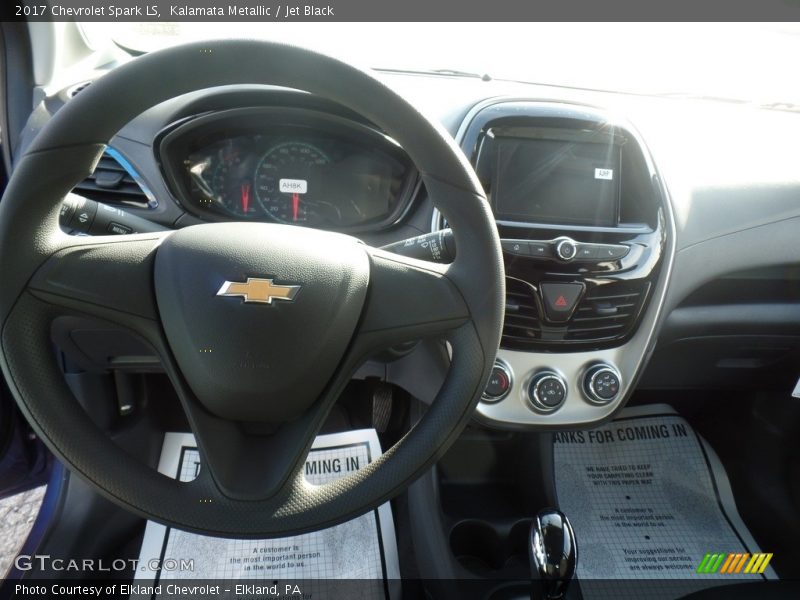 Kalamata Metallic / Jet Black 2017 Chevrolet Spark LS