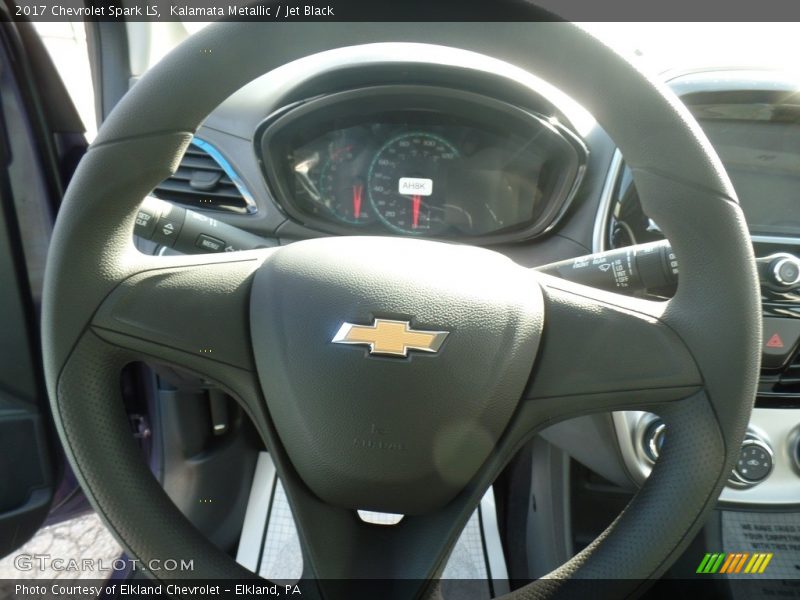 Kalamata Metallic / Jet Black 2017 Chevrolet Spark LS