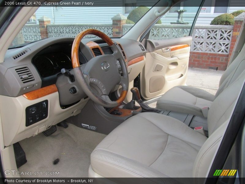Cypress Green Pearl / Ivory 2006 Lexus GX 470