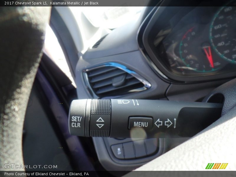 Kalamata Metallic / Jet Black 2017 Chevrolet Spark LS