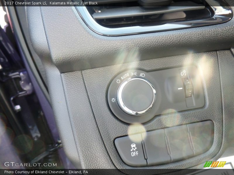 Kalamata Metallic / Jet Black 2017 Chevrolet Spark LS