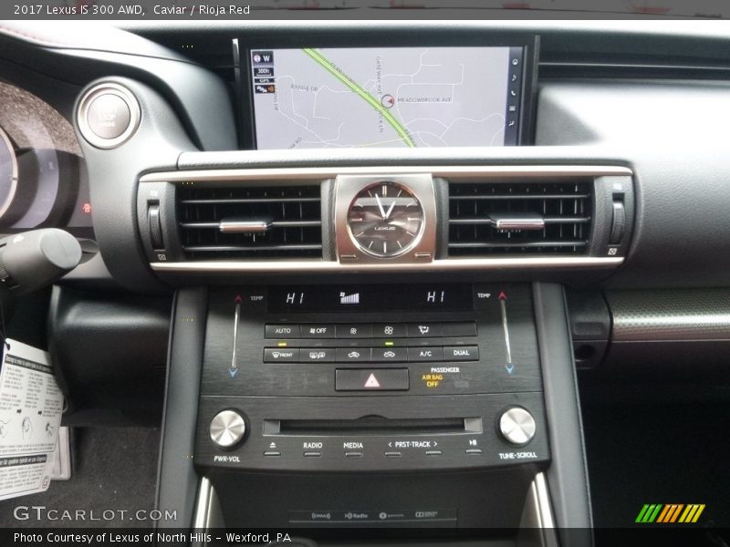 Navigation of 2017 IS 300 AWD