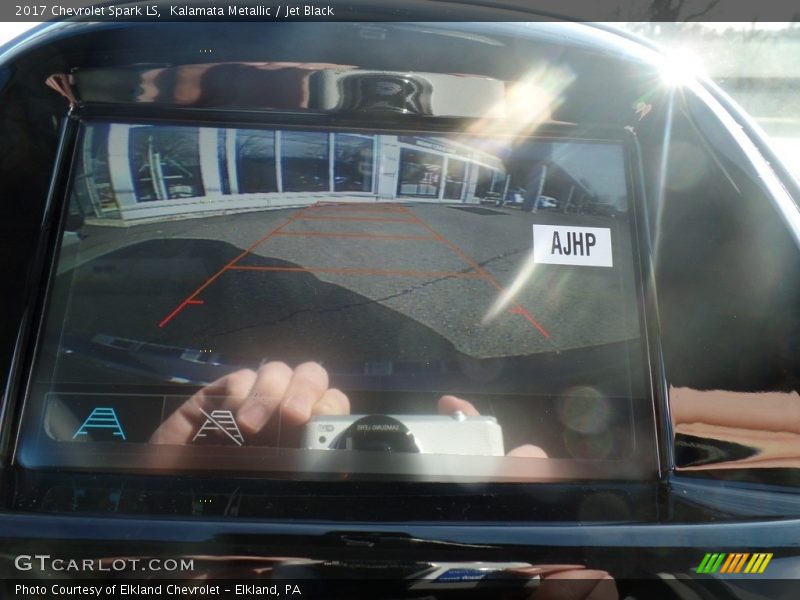 Kalamata Metallic / Jet Black 2017 Chevrolet Spark LS