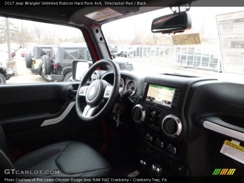 Firecracker Red / Black 2017 Jeep Wrangler Unlimited Rubicon Hard Rock 4x4