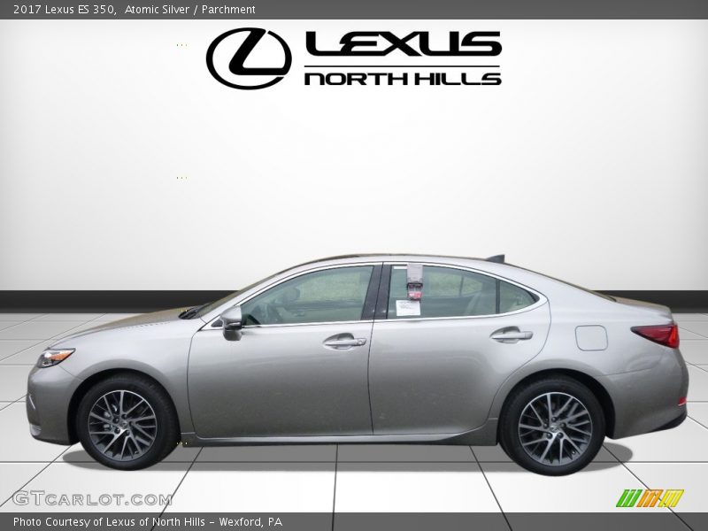 Atomic Silver / Parchment 2017 Lexus ES 350