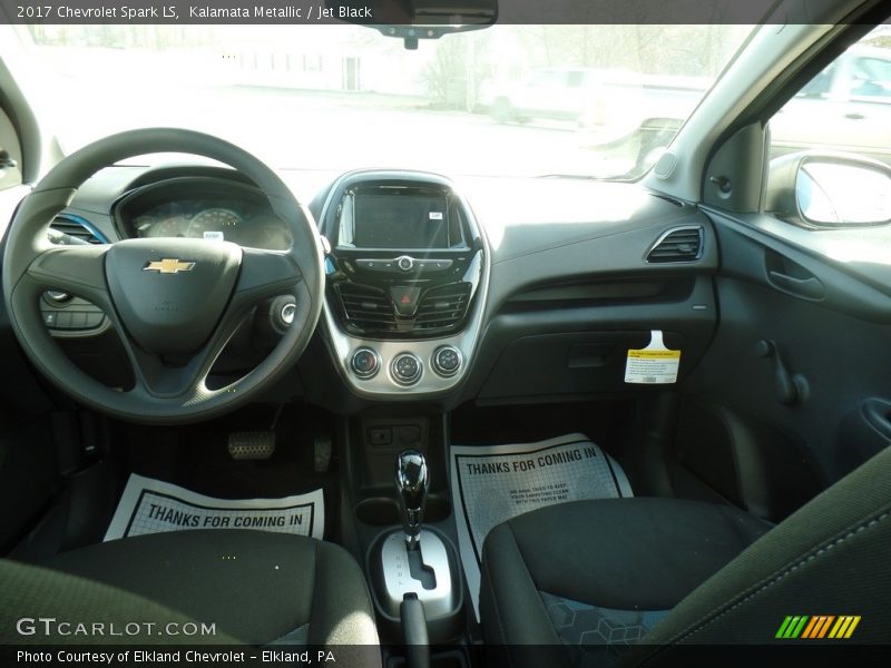 Kalamata Metallic / Jet Black 2017 Chevrolet Spark LS