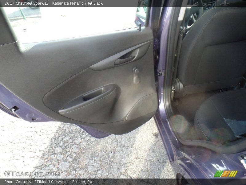 Kalamata Metallic / Jet Black 2017 Chevrolet Spark LS